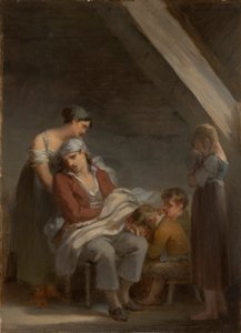 Una famiglia in desolazione da Pierre Paul Prud