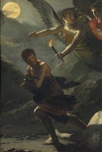 (dettaglio) Giustizia e vendetta divina che inseguono il crimine