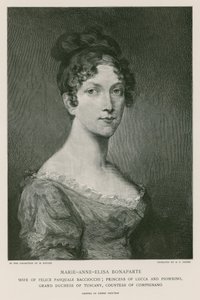 Elisa Bonaparte da Pierre Paul Prudhon