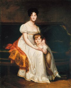 Ritratto di una signora, detta Louise Catherine Eleonore de la Plaigne, 1814 da Pierre Paul Prudhon