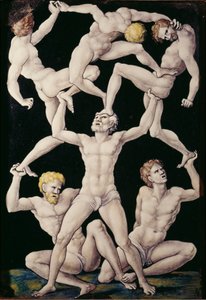 Placca con Acrobati, c.1550