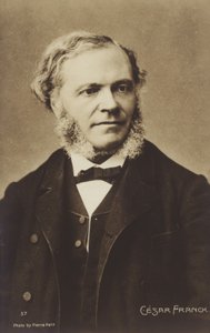 Cesar Franck, compositore belga nato, pianista, organista e insegnante di musica che ha lavorato a Parigi durante la sua vita adulta da Pierre Petit