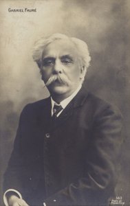 Gabriel Fauré, compositore, organista, pianista e insegnante francese (1845-1924)