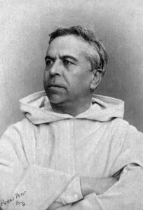Ritratto del frate domenicano Henri Didon, c.1890-1900 (foto b/n)