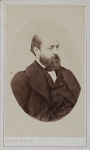Ritratto di Henri Murger 1822-1861, 1861 da Pierre Petit