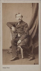 Ritratto di Louis de Loménie 1818-1878 da Pierre Petit
