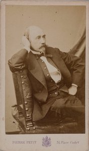Ritratto del compositore Aimé Maillart 1817-1871 da Pierre Petit