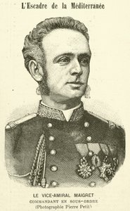 Viceammiraglio Maigret, vicecomandante della flotta francese del Mediterraneo da Pierre Petit
