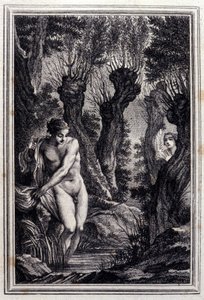 Il caso di coscienza - in “Tales et nouvelles en vers” di Jean La Fontaine. 1776. Illustrazione di P.P. Choffard.