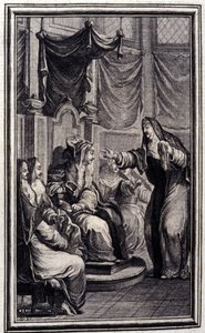 Il salterio - in “Tales et nouvelles en vers” di Jean La Fontaine. 1776. Illustrazione di P.P. Choffard. da Pierre Philippe Choffard
