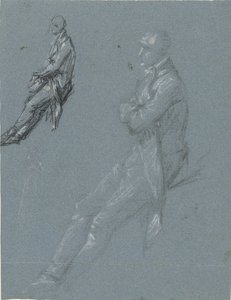 Due studi di Rutger Jan Schimmelpenninck e uno schizzo di sua moglie da Pierre Prud