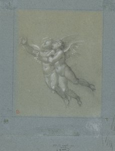 Due putti volanti da Pierre Prud