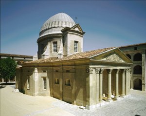 Chiesa della Vieille Charité, Monastero di Marsiglia, Francia. Architettura barocca di Pierre Puget da Pierre Puget