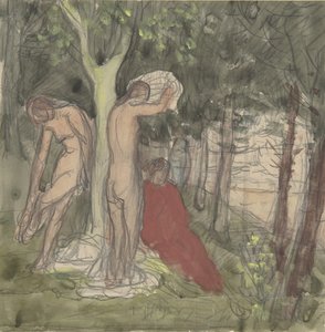 Bagnanti, XIX secolo