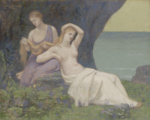 Nella Brughiera da Pierre Puvis de Chavannes