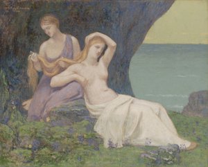 Nella brughiera, 1896 da Pierre Puvis de Chavannes