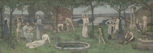 Inter artes et naturam Tra arte e natura, ca. 1890-95 da Pierre Puvis de Chavannes