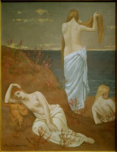 Giovani donne al mare da Pierre Puvis de Chavannes