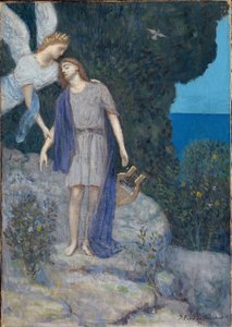 Il poeta e la sua musa da Pierre Puvis de Chavannes