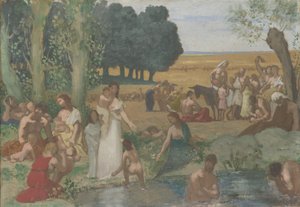 Estate, prima del 1873 da Pierre Puvis de Chavannes