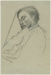 Il violinista da Pierre Puvis de Chavannes