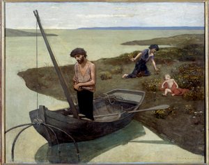 Il povero pescatore da Pierre Puvis de Chavannes
