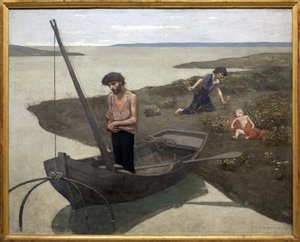 Il povero pescatore da Pierre Puvis de Chavannes
