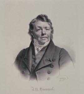 Johann Nepomuk Hummel (1778-1837) da Pierre Roch Vigneron