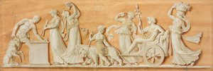 Dipinto sopra la porta, 1790s da Pierre Rousseau