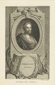 Ritratto di Torquato Tasso da Pierre Savart