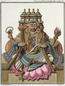 Brahma, dio indù della creazione, da 