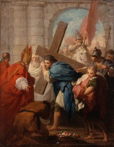 Eraclio che porta la croce, c.1728