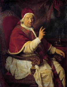 Ritratto di Papa Benedetto XIV da Pierre Subleyras
