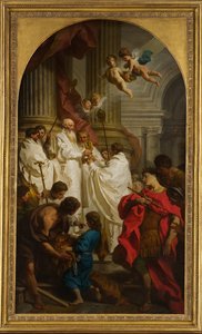 La Messa di San Basilio, 1746 da Pierre Subleyras