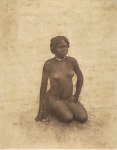 Giovane donna Nuba da Pierre Tremaux