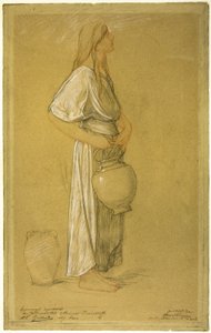 Studio: Donna con un vaso da Pierre Victor Galland