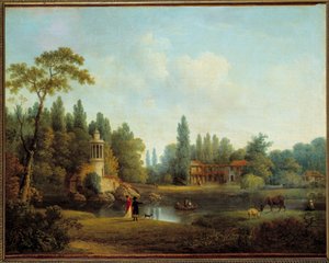 Le hameau du petit trianon a Versailles