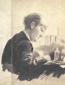 Ritratto di Max Jacob (1876-1944) 1917 da Pierre de Belay