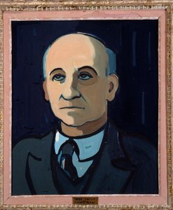 Ritratto del poeta francese Max Jacob