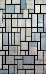 Composizione con griglia 2, 1915 da Piet Mondrian