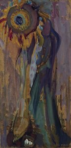 Girasole morente I, 1908 da Piet Mondrian