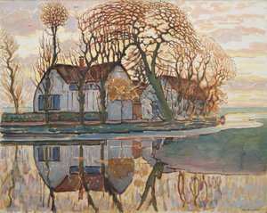 Fattoria vicino a Duivendrecht da Piet Mondrian