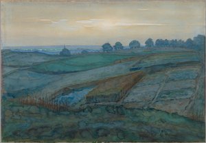 Paesaggio vicino ad Arnhem da Piet Mondrian