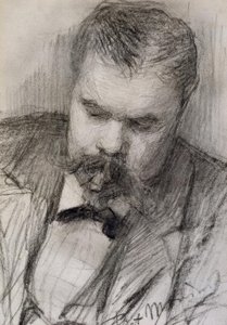 Ritratto di Frits Mondrian, 1898 da Piet Mondrian