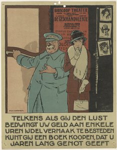 Portiere di un cinema da Piet van der Hem