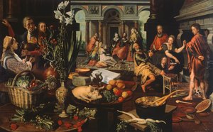 Cristo in casa di Marta e Maria, di Pieter Aertsen