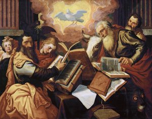 I Quattro Evangelisti da Pieter Aertsen