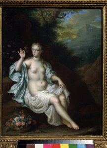 Ritratto della ninfa Flora da Pieter Borm