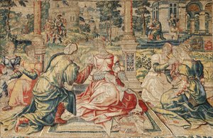 Arazzo di Marco Antonio e Cleopatra da Pieter (attr. to) Coecke van Aelst