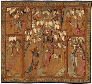 Trionfi della Madre di Dio o Panos de Oro, c.1500-02 da Pieter (attr. to) Coecke van Aelst